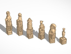 Spielzeug chesst pinshape Schach 3d print model - Mito3D