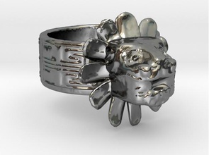 quetzalcoatl anel pinshape elle jóias design contest 3d print model - Mito3D