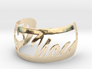 love bracelet pinshape elle-jewelry-design-contest jewelry bracelets 3d print model - Mito3D