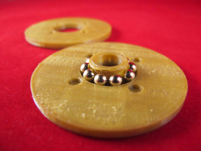 tinkeriffic bb cuscinetto 58mm spool mandrino pinshape zheng3 notseej 608 3D print model - Mito3D