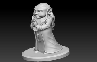dungeon master - review ii pinshape sorcerer wizard mage mestre-dos-magos caverna-do-drag dungeons&dragons dungeon-master 3d print model - Mito3D