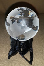 1 inch globe stand legs pinshape 3d-design 3d print model - Mito3D