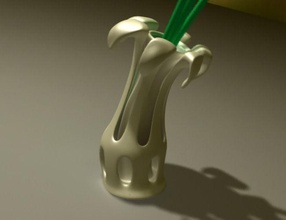 Blumenvase pinshape home Dekoration Vasen vase 3d print model - Mito3D