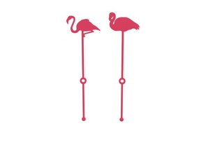 stirrers pinshape flamingo stirrer 3d print model - Mito3D
