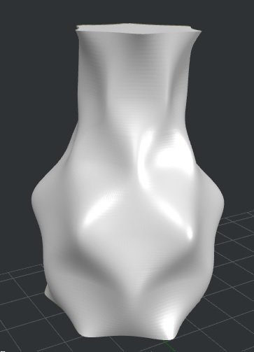 asteroid vase pinshape vase-mode vase-printing 3D print model - Mito3D