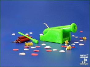 zheng3 firecracker cannon pinshape oyuncak notseej alttan gelen ısı july4 top 3d 3d print model - Mito3D