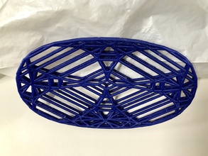 hiperbólica prato sabão pinshape matemática art 3d print model - Mito3D