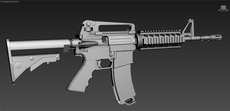 m4a1 pinshape callofduty jeu figures jouets fusil armes feu 3d print model - Mito3D
