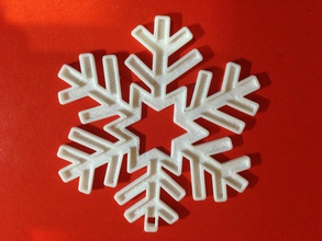 snowflake-holiday ornaments pinshape sfho-1 3d print model - Mito3D
