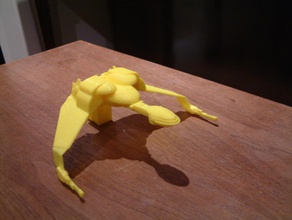 star trek oiseau proie version 20 pinshape Conception 3d 3d print model - Mito3D