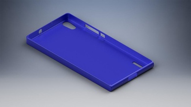 huawei p7 case pinshape 3d-design 3d print model - Mito3D