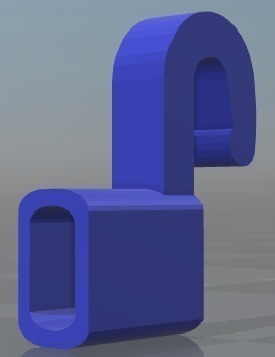 soporte pinshape tubos repuesto casa canos 3d design 3D print model - Mito3D
