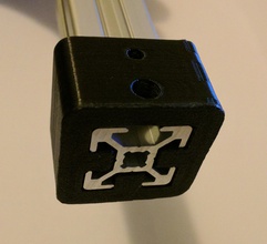2020 bracket m3 m5 hole pinshape 3d print model - Mito3D