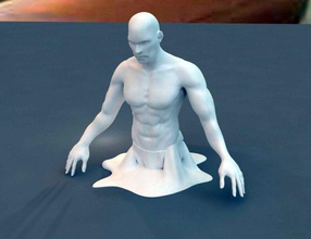 mergin man pinshape merg male character 3d print model - Mito3D