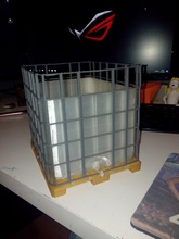ibc pinshape bucket lid cases pallet 3d print model - Mito3D