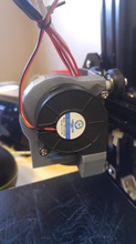 tronxy x1 partcoolingfan compatible ring conduit pinshape fanmount 3d print model - Mito3D