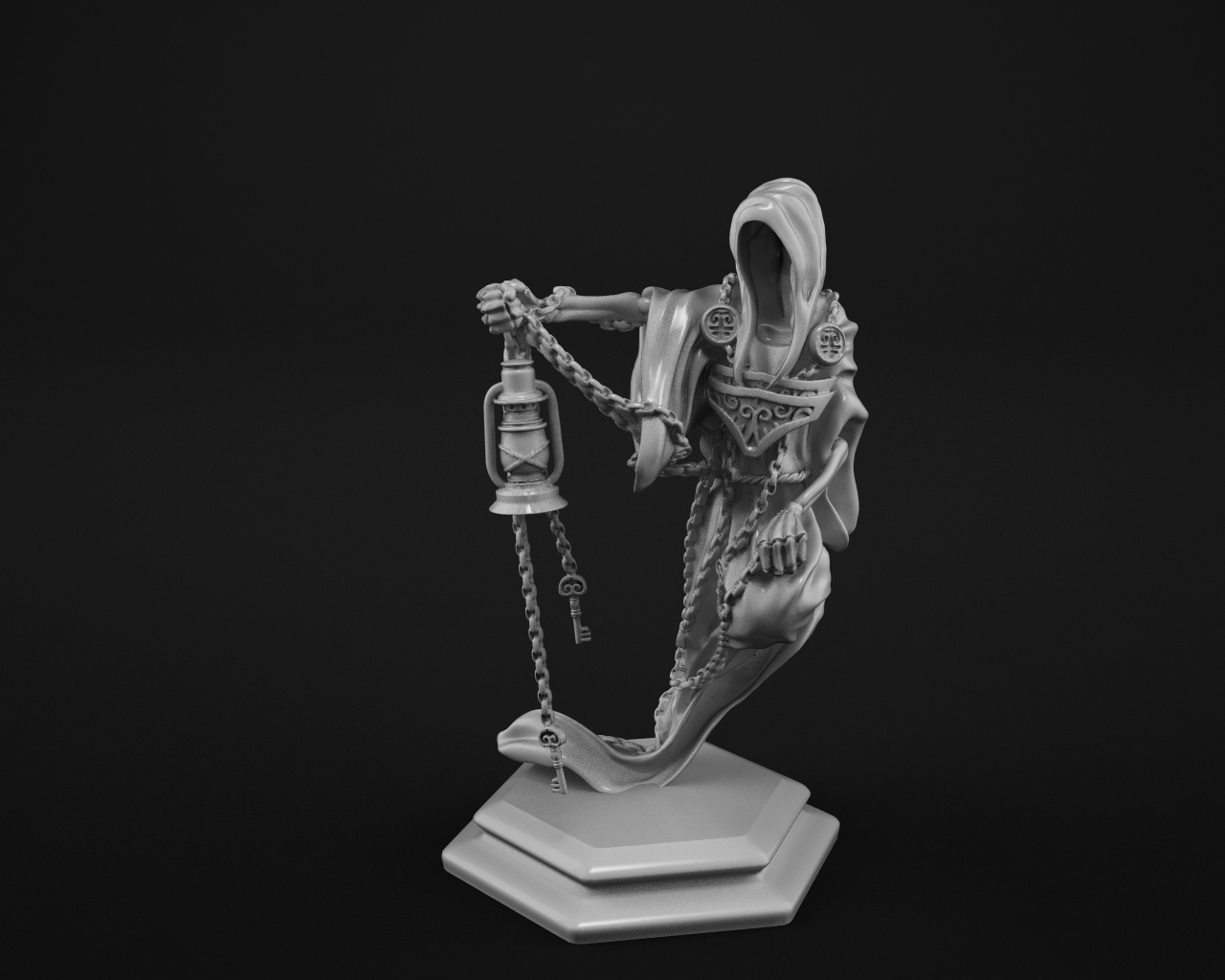 specter 3d print model pinshape proxy age 9th ghost undead spacemarine sla miniatures miniature game figurine dlp 3D print model - Mito3D