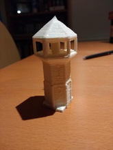 torre guardia pinshape video gioco gli edifici age of empires 3d print model - Mito3D