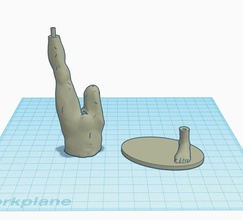 transfémorale genou perte d'un membre différence modèle prosthe pinshape Conception 3d 3d print model - Mito3D