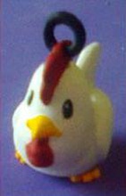 cucco leyenda zelda pinshape medalla aves pio pollo chiken juegos enlace nintendo 3d print model - Mito3D