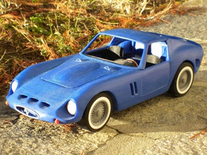 ferrari 250 gto pinshape toy car 3d print model - Mito3D