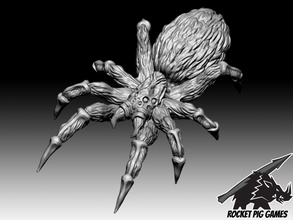 fusée cochon jeux araignée géante pinshape donjons style gothique d'horreur l'araignée jeu miniatures fantaisie mdn 3d print model - Mito3D