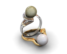 conception pinshape bijoux design concours 3d print model - Mito3D