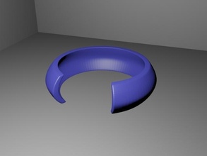 arco pinshape pulsera 3d print model - Mito3D