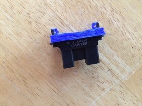 sharp sensör braketi pinshape 3d tasarım 3d print model - Mito3D