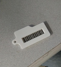 gym account barcode key tag holder pinshape 3d-design 3d print model - Mito3D