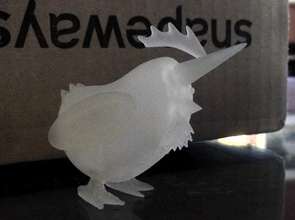 chickencorn pinshape magie mignon mythologie figure figurine licorne poulet 3d print model - Mito3D