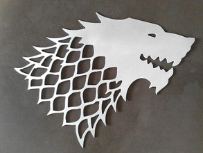 wolf pinshape game-design-contest table picture 3d print model - Mito3D