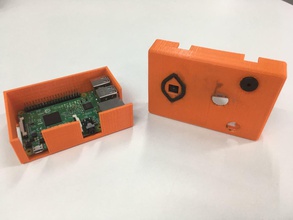 raspberry pi case model b+ 2 3 pinshape 3d print model - Mito3D
