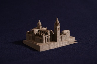 salamanca catedral pinshape gótico românica igreja europa espa espanha prédio arquitetura 3d design 3d print model - Mito3D