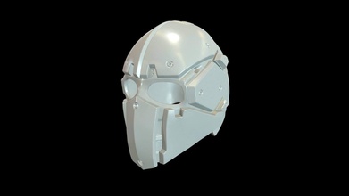 capacete tático pinshape josh 3d print model - Mito3D