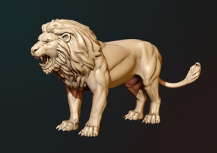 lion pinshape predator barbaric asian indian persian panther nubica melanochaita cappian african leo panthera berber cat lioness lion