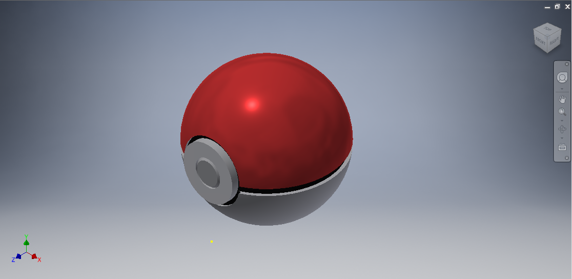 funcional pok bola pinshape animado série prop travamento recipiente brinquedo pokeyball pokemon go pokeball 3D print model - Mito3D