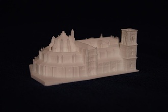 cattedrale granada pinshape disegno 3d 3d print model - Mito3D