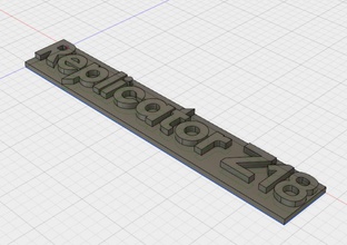 replicator makerbot logo z18 pinshape 3d-design 3d print model - Mito3D
