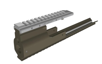 rail raiser pinshape scope-mount rail-raiser rail-mount airsoft 3d print model - Mito3D