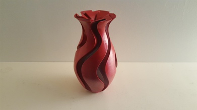 test vase pinshape spirale mode impression vases spiralised spiralized externe contour d'impression 3d print model - Mito3D