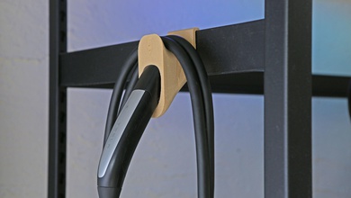 tesla cable holder pinshape management 3d print model - Mito3D