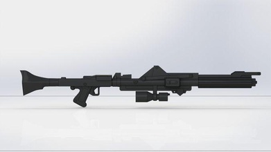 dc15 clon blaster 180cm pinshape Gewehr clone trooper star wars Replik 3d print model - Mito3D