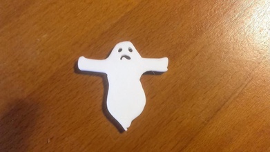 ghost pinshape 3d design 3d print model - Mito3D