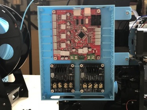 anet a8 electronics box pinshape 3d-design 3d print model - Mito3D