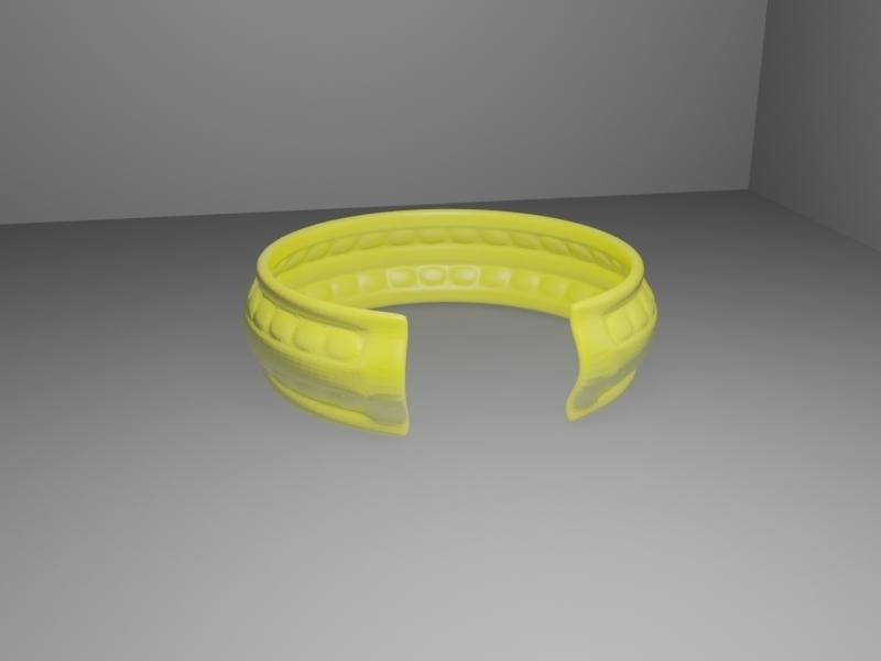 cercle 12 pinshape bracelets 3D print model - Mito3D