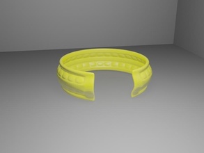 círculo 12 pinshape pulseiras 3d print model - Mito3D