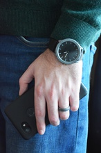 modular wristwatch - 3d printing build pinshape 3dprinted fashion clock time watch 3d print model - Mito3D