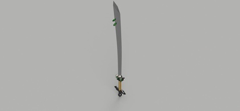 maestro yi eterna espada lol pinshape masteryi fantasía liga leyendas 3d print model - Mito3D