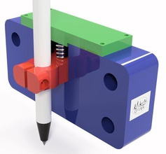 pen holder floating myke974 pinshape 3d-design 3d print model - Mito3D